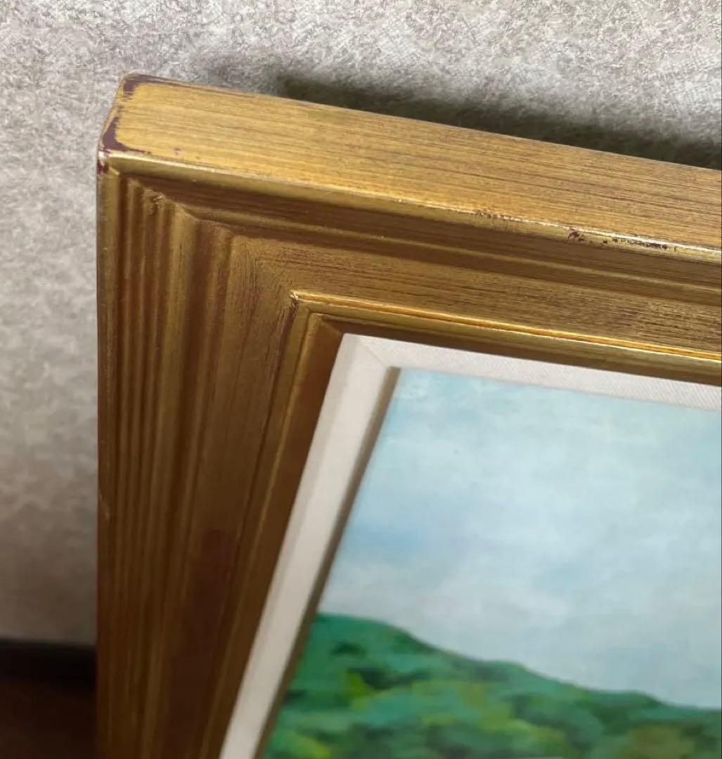 油彩額縁 ゴールドフレーム　F10