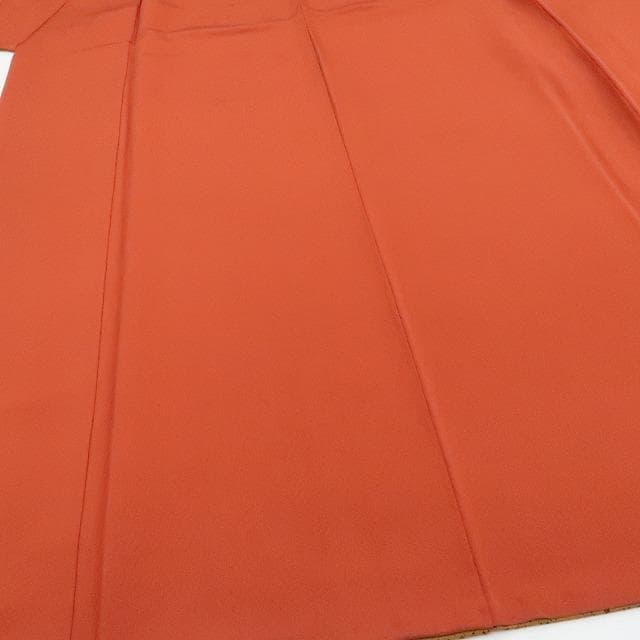 N-854◇振袖４点セット 着物 正絹 成人式 推し色 無地 帯 帯揚げ 帯締め