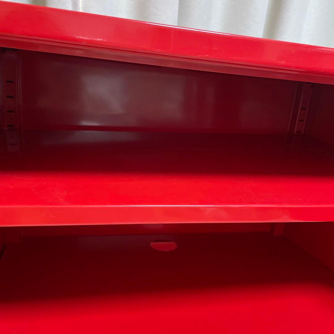 IKEA PS キャビネット　小　レッド　赤