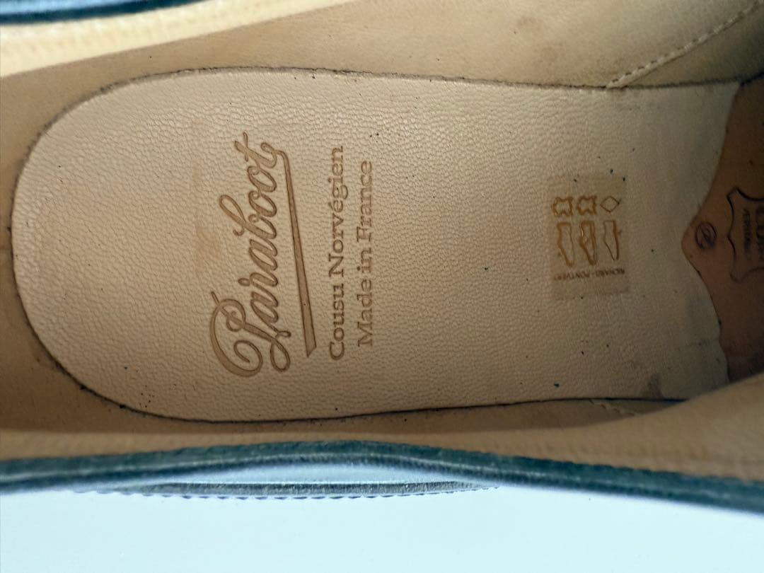 パラブーツ　シャンボード　ネイビー