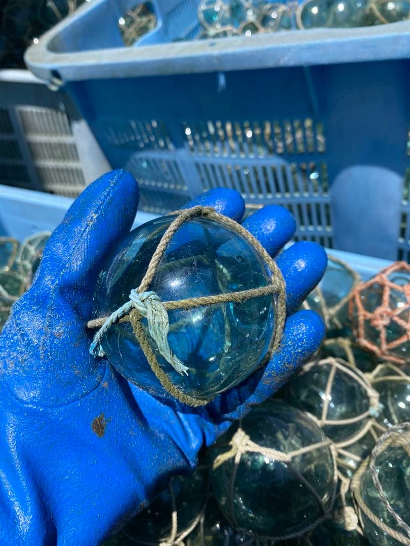 漁具　フロート　浮き玉　網無し　250個