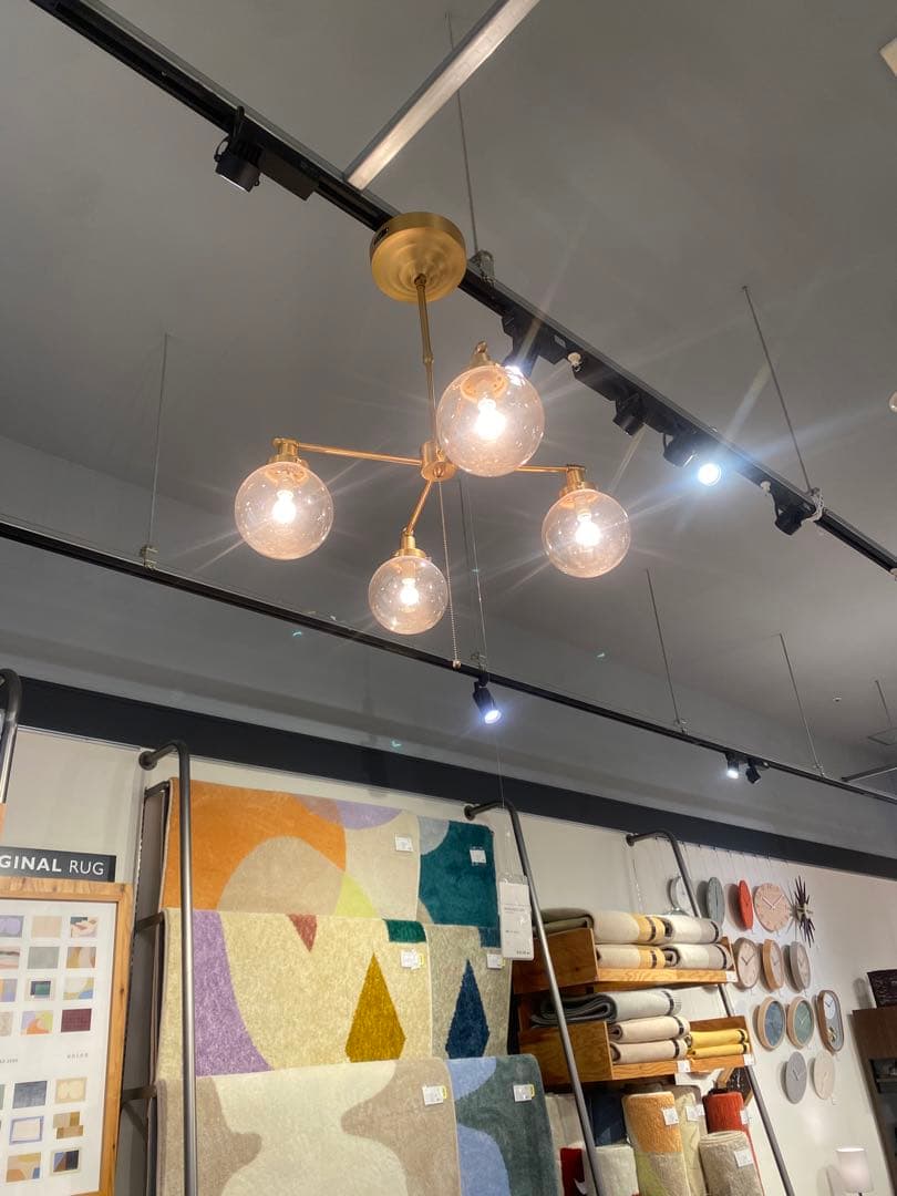 【美品】unicoウニコMoon Cross Lamp - ムーンクロスランプ