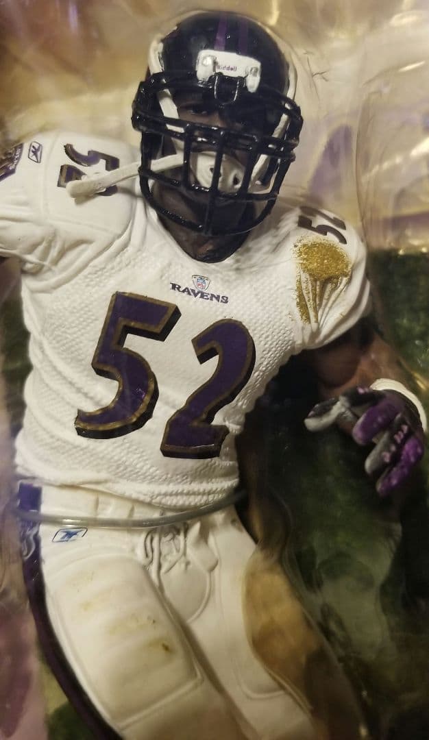 【レア　未開封】NFL　マクファーレン　スポーツフィギュア　★レイ・ルイス★