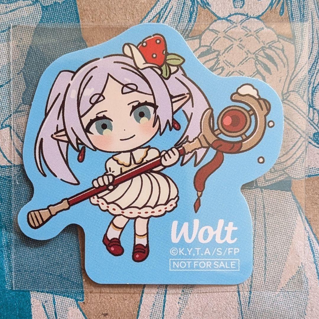 【Wolt × 葬送のフリーレン】限定コラボグッズ3点セット ウォルト アクスタ