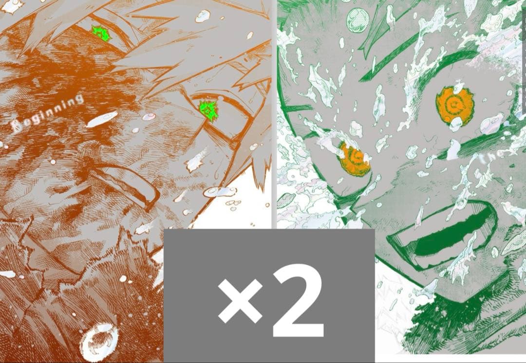 ヒロアカ　原画展　ポスター　僕のヒーローアカデミア