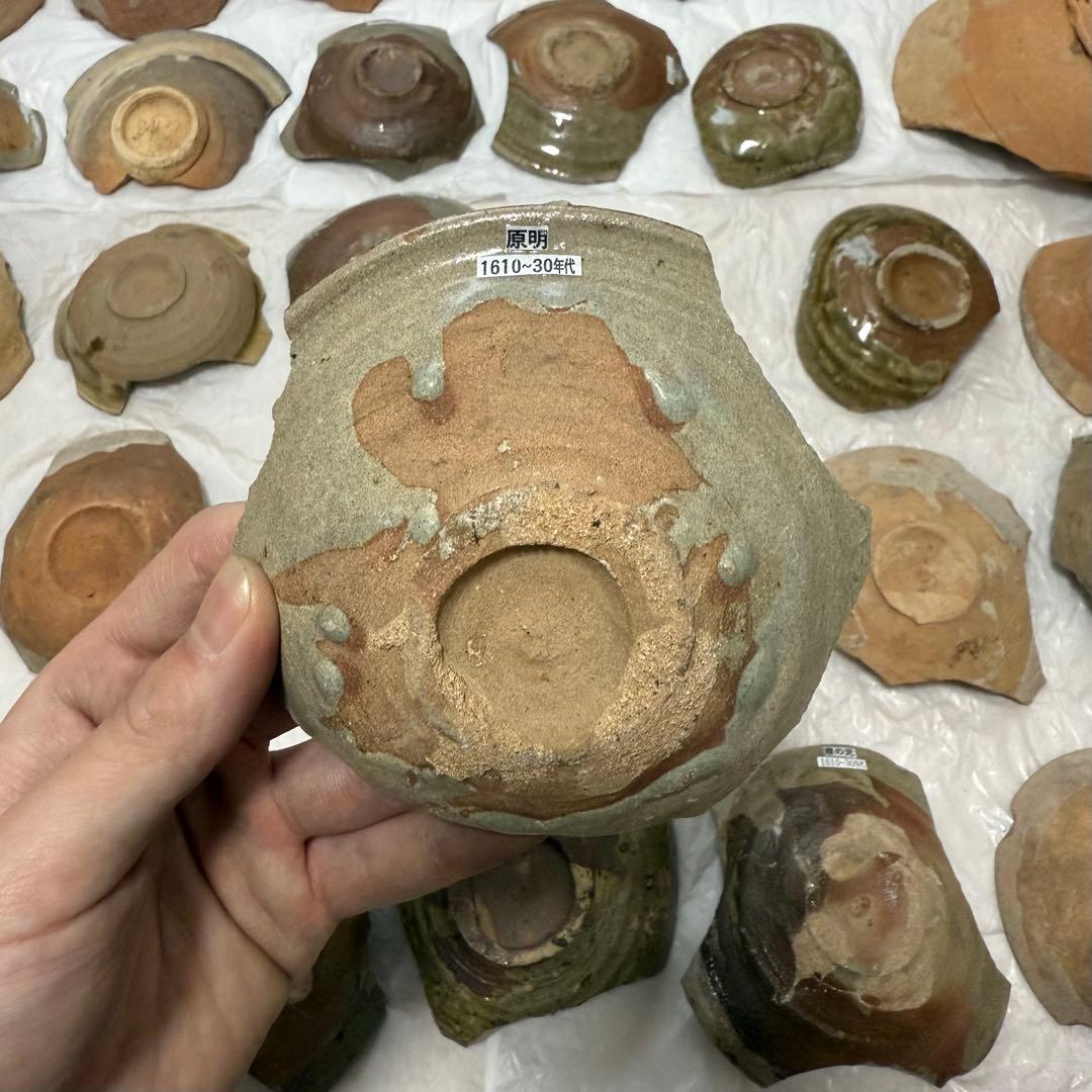 古唐津 陶片46点 原明窯 山瀬窯 小森谷窯 阿房谷窯 錆谷窯など まとめ売り