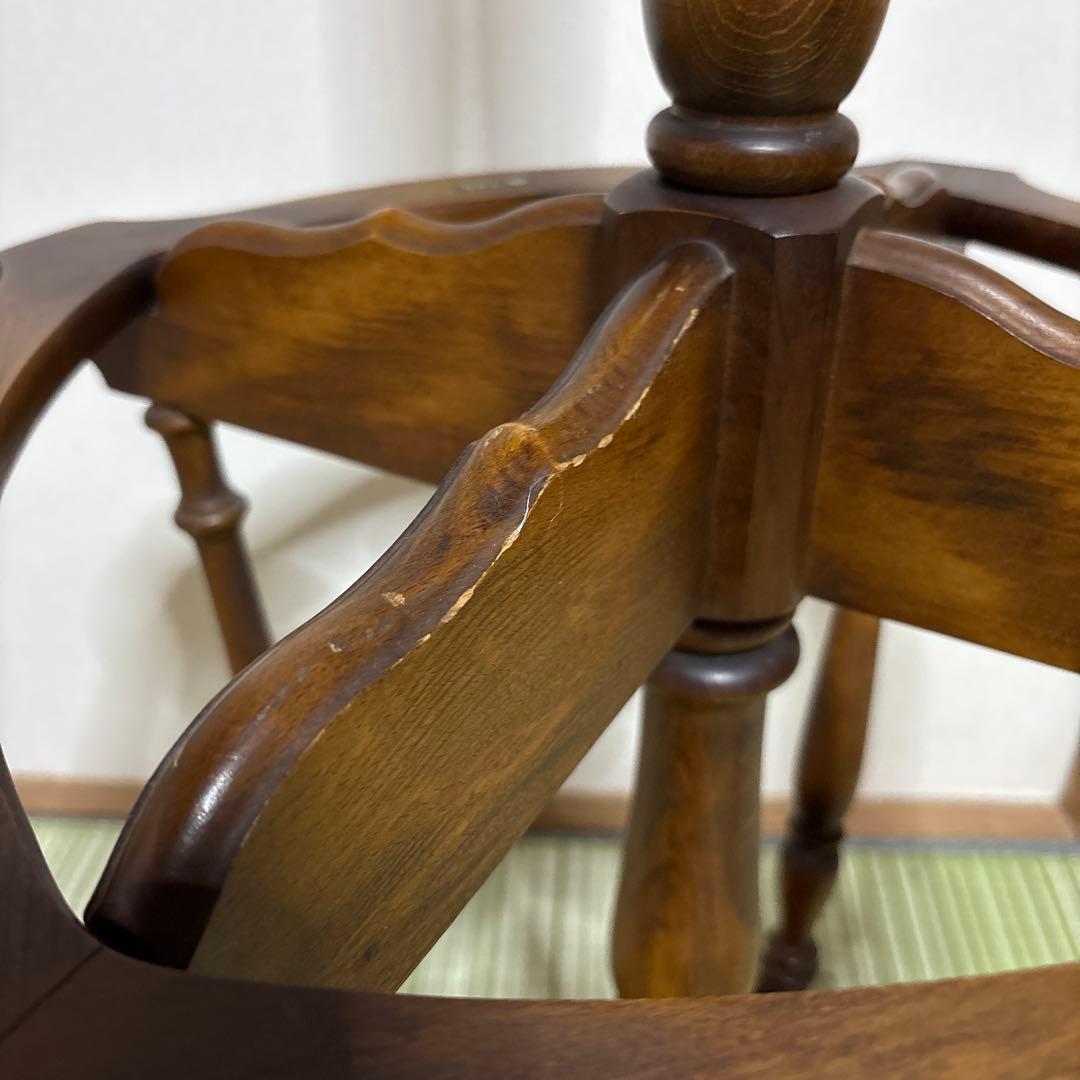 カリモク ポールハンガー コートハンガー 傘立て　帽子掛昭和　レトロ　オールド