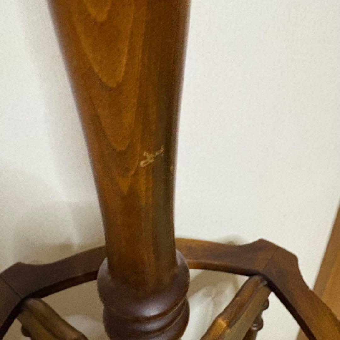 カリモク ポールハンガー コートハンガー 傘立て　帽子掛昭和　レトロ　オールド