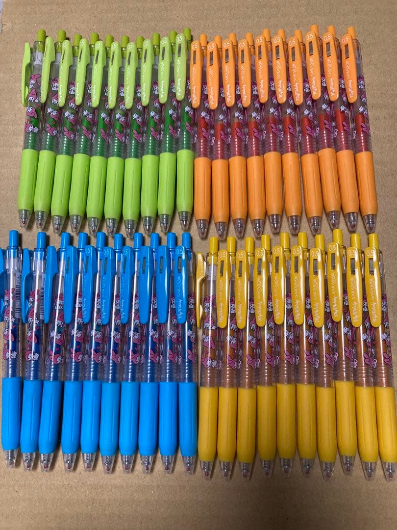 サラサクリップ　SARASA ボールペンの サンリオ my melody 40本