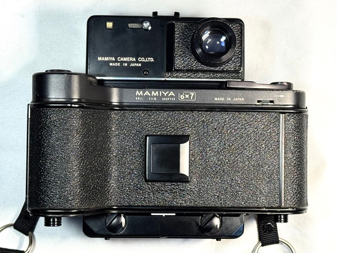 mamiya universal + 6x7 ロールフィルム 動作確認