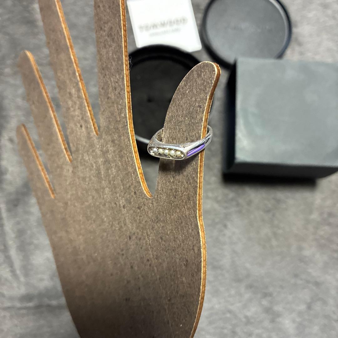 トムウッド　リング　パール　指輪　シルバー　0801