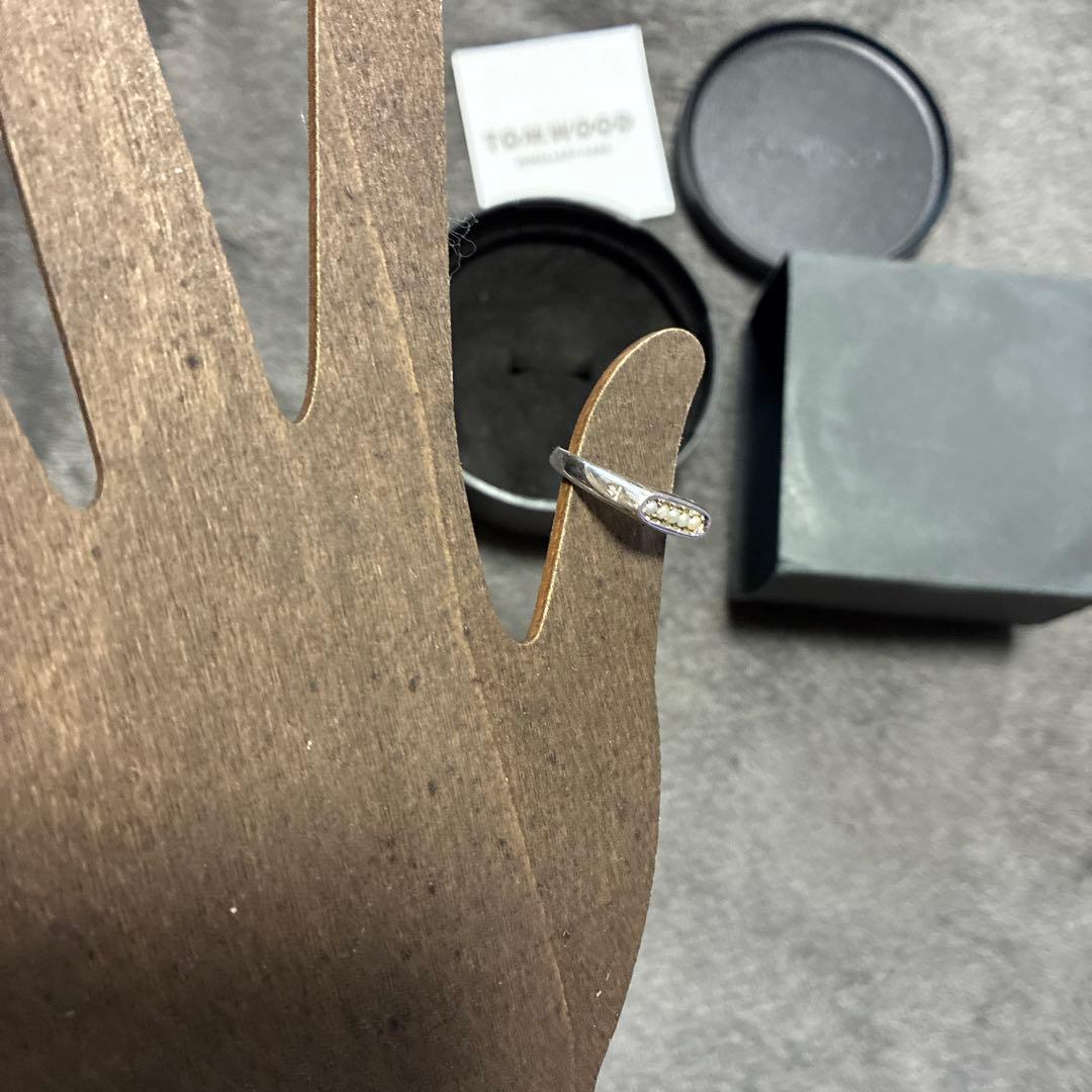 トムウッド　リング　パール　指輪　シルバー　0801