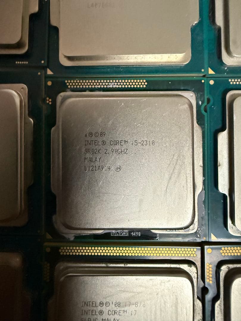 Intel CPU セット 9個　i7 i5 i3 まとめ売り　インテル