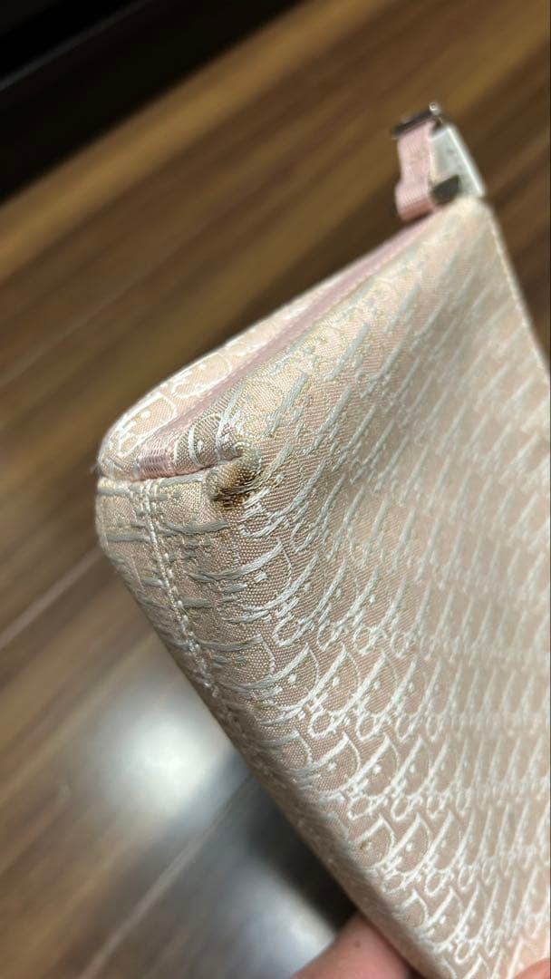 Christian Dior ピンクハンドバック