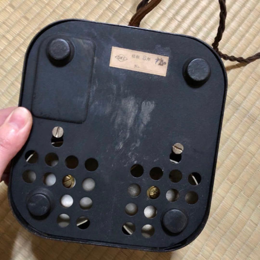 レトロ 黒電話 アンティーク インテリア