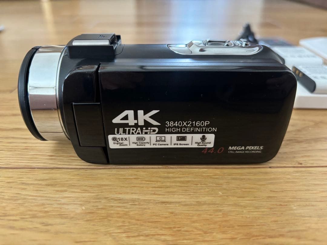 【新品】4K4000万画像数18倍ズームデジタルカメラ