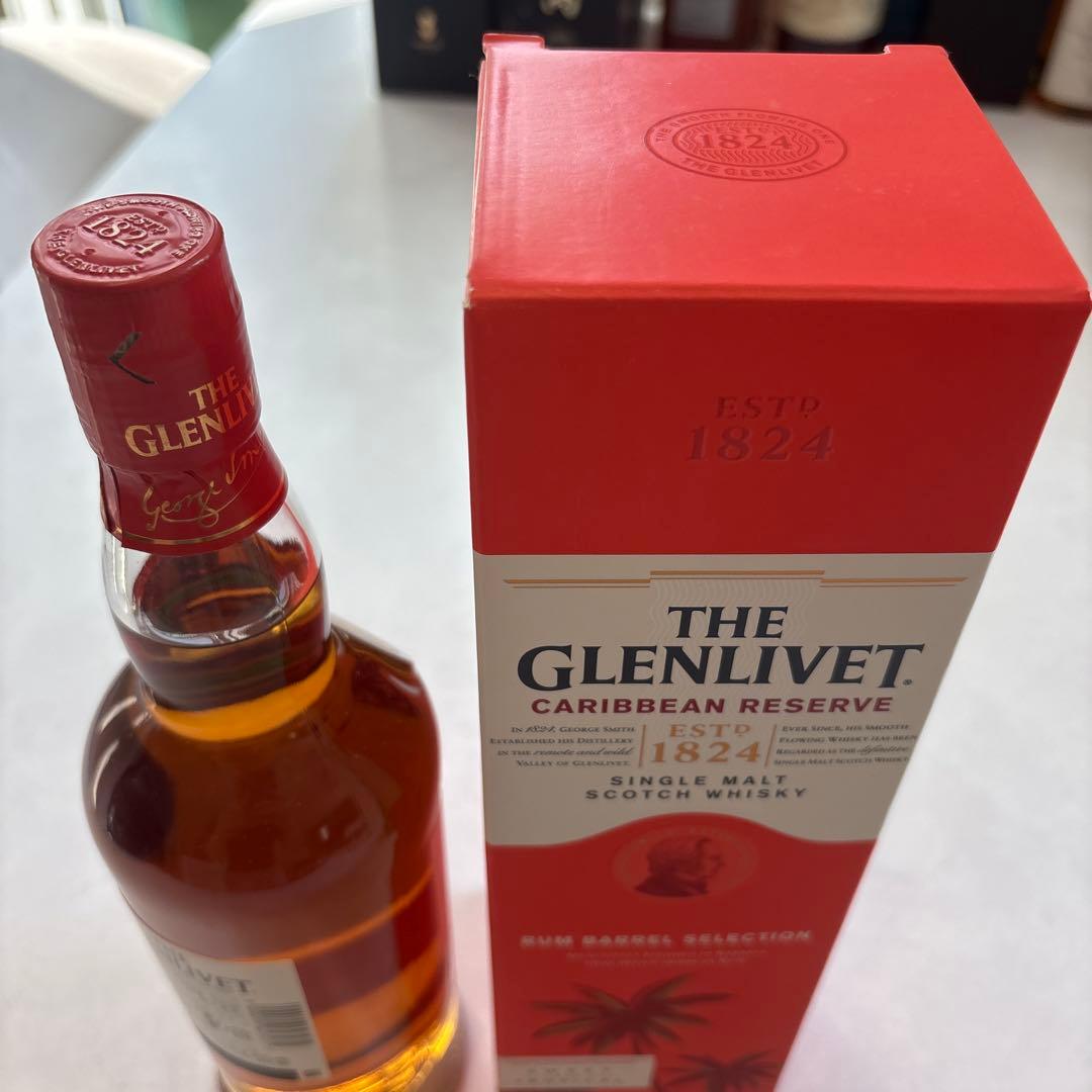 グレンリベット12年　カリビアン　シングルモルトウイスキー　2本セット