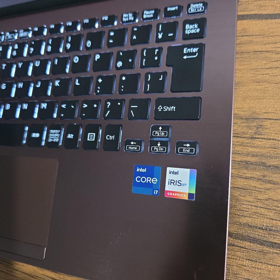 Core i7 ノートPC Vaio Vjpk22 32GB 512GB