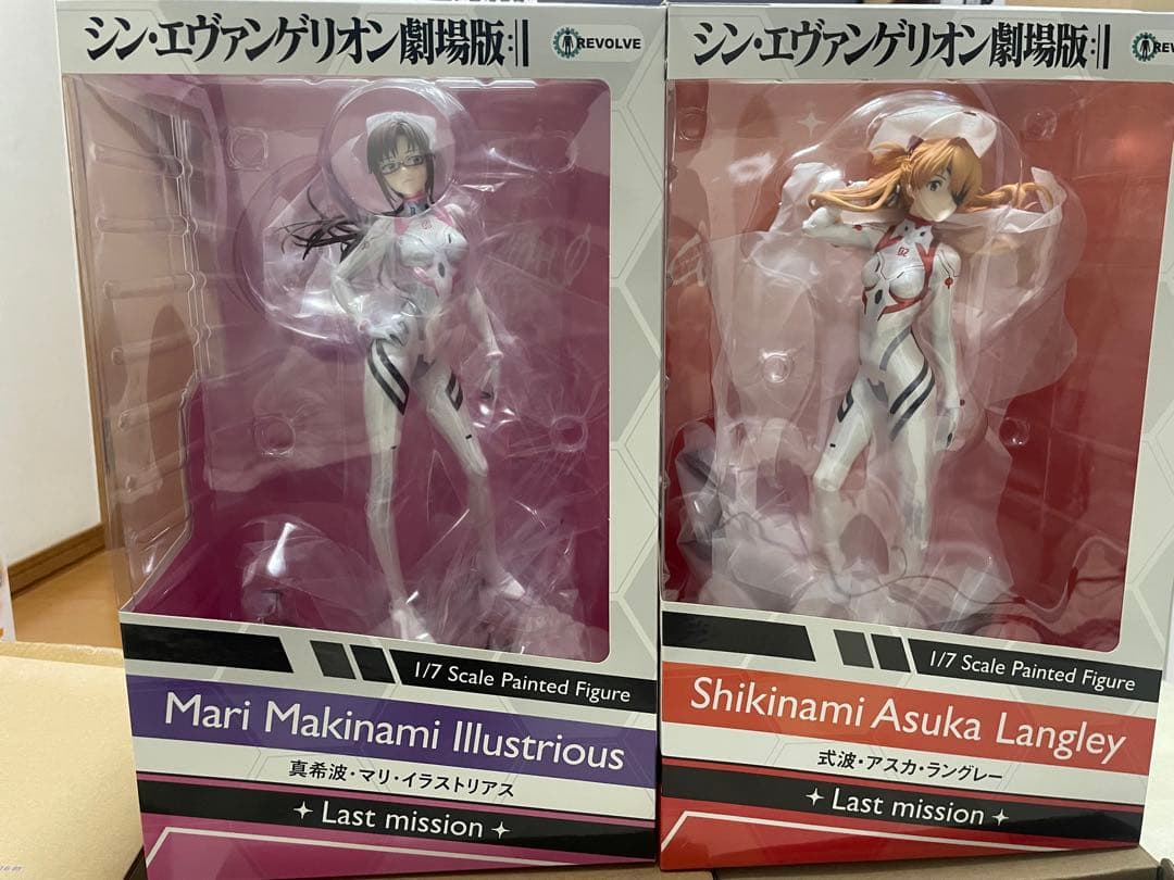 アスカ　マリ　リボルブ　フィギュア　エヴァ