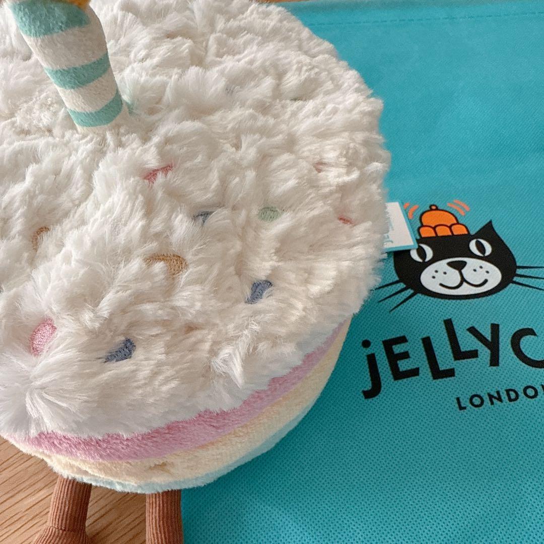  ジェリーキャット誕生日ケーキぬいぐるみレインボーケーキ 正規品