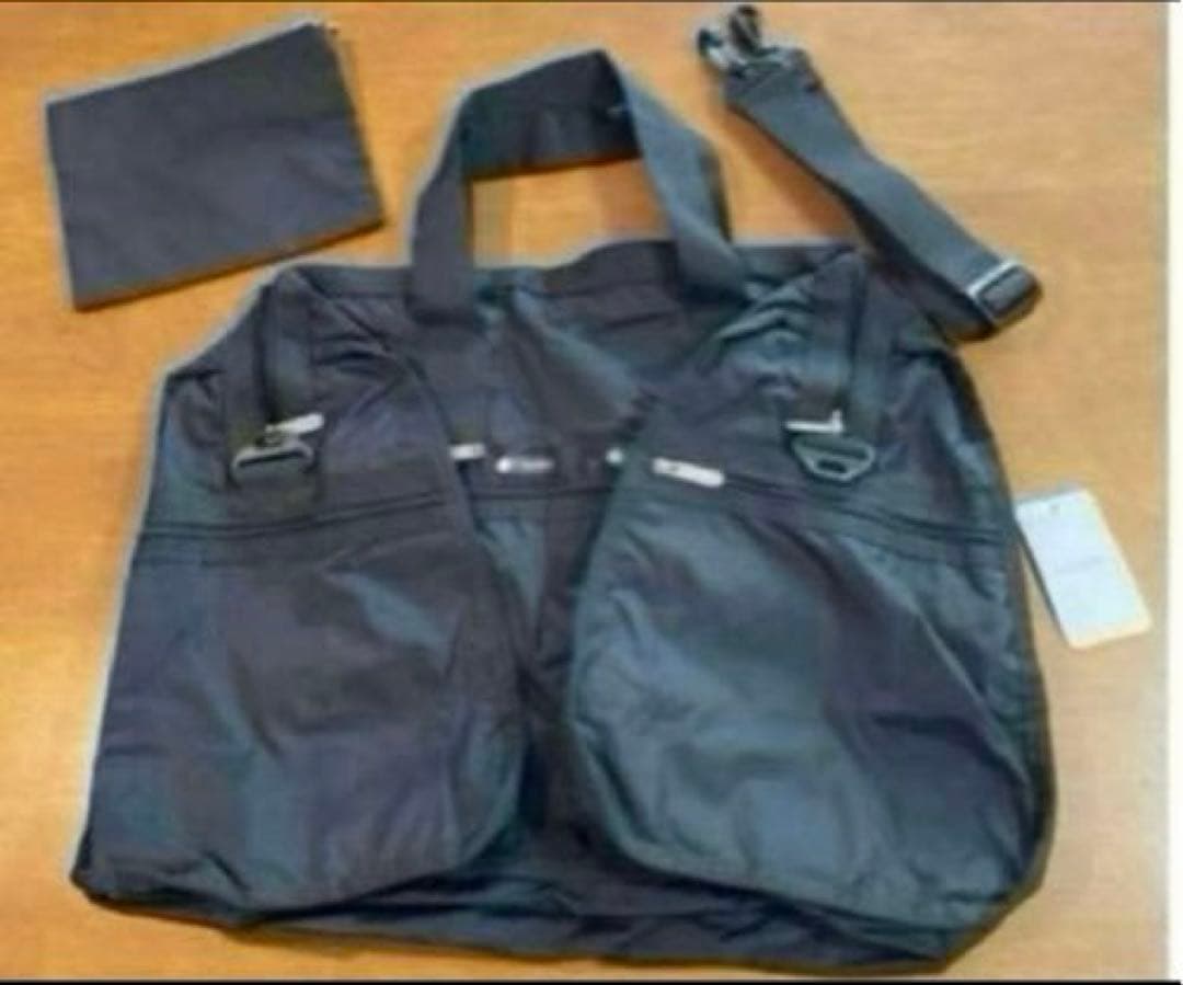 【新品】LeSportsac ラージウィークエンダー　黒