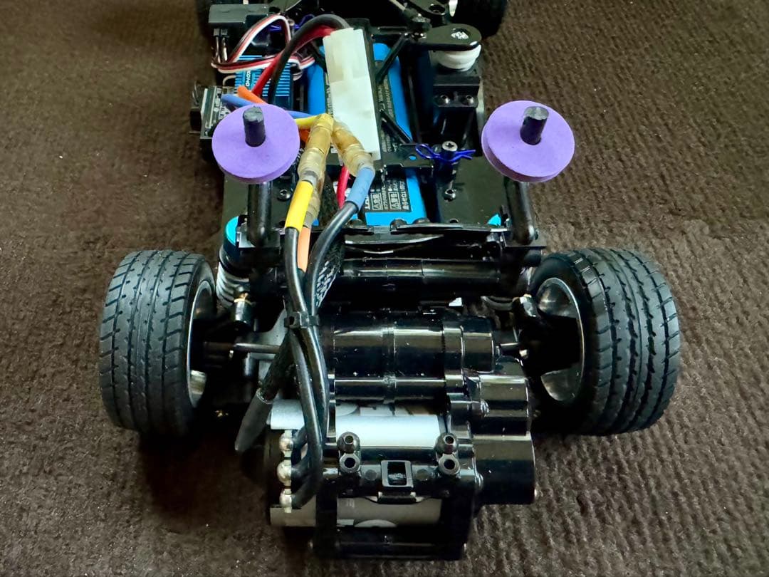 タミヤ M-06 シャーシ カルマンギア フルセット 組立済完成品