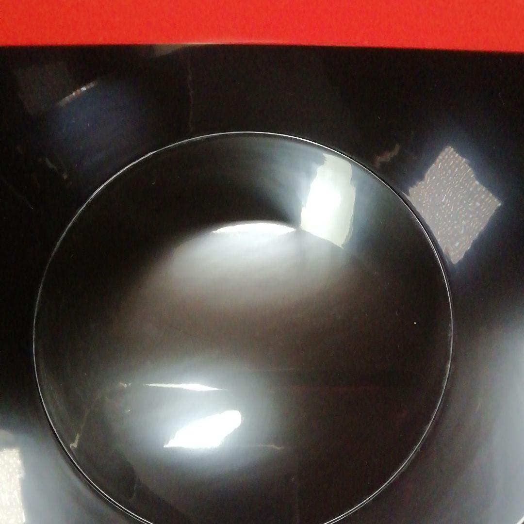 Ｓ４７３　水指　『輪島塗　朱銀箍　手桶水指』『塗師　高崎秋峰』『朱塗』　共箱