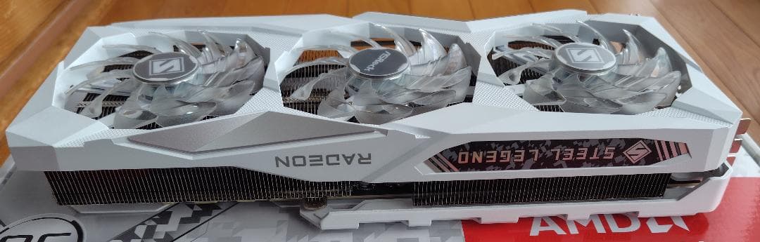 ASRock Radeon 7800XT Steel Legend 保証付き！