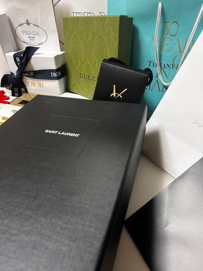 FENDI DIOR VERSACE その他空箱、ショッパーなど まとめ売り