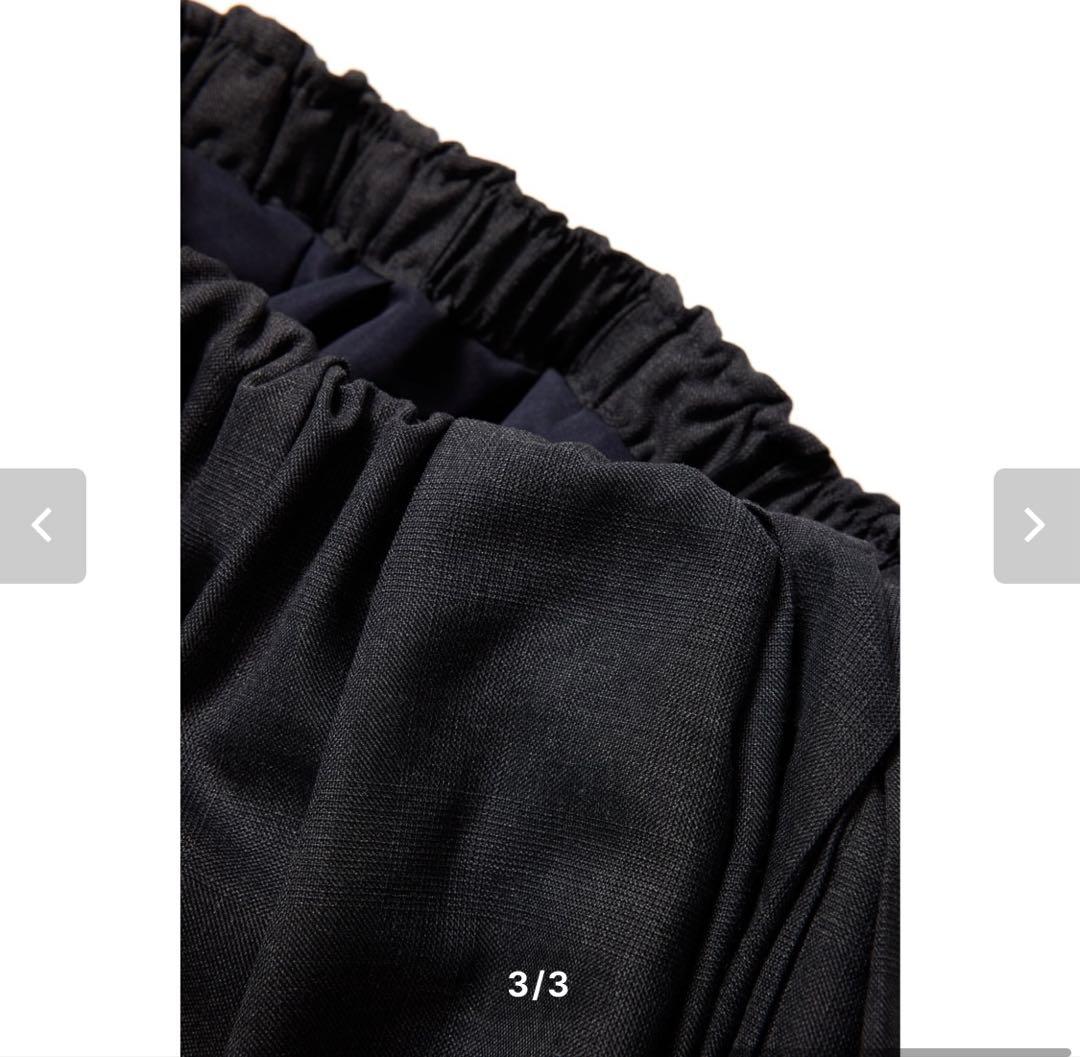 未使用　今季cccmalieシーマリー　グレンチェックバルーンスカート (38)