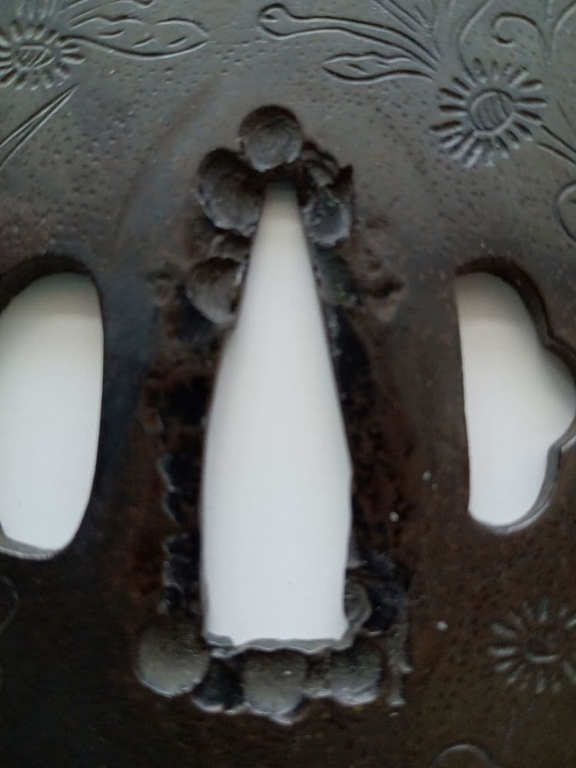 鍔(鐔)　古金工　桃山時代