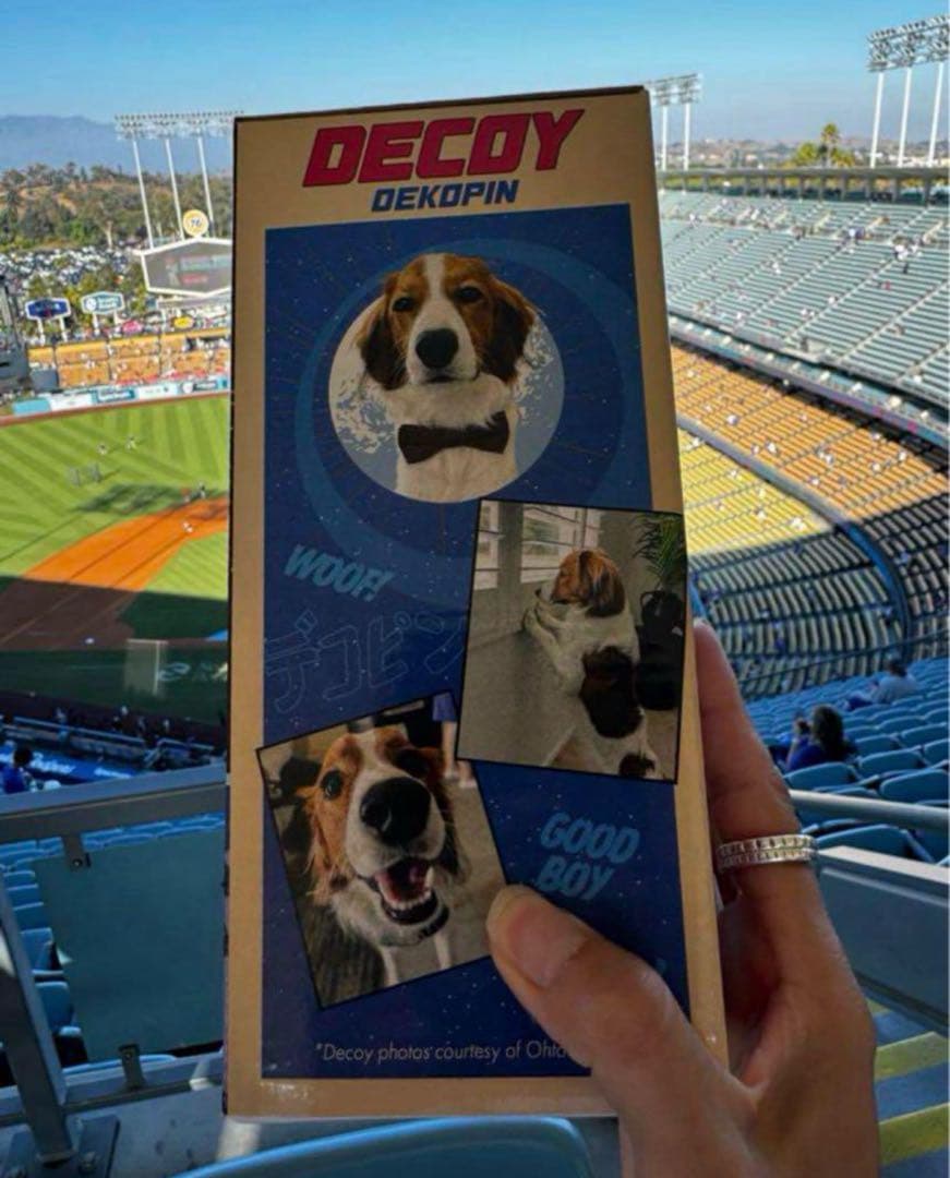 大谷翔平　デコピン　ゴールド　ボブルヘッド　来場者限定　スタジアム配布　新品