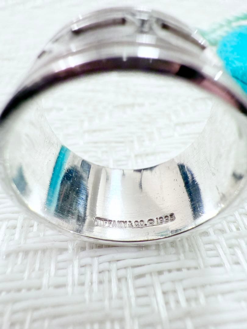 ティファニー　アトラス　ワイド　指輪　リング　21.5号　研磨仕上済美品 925