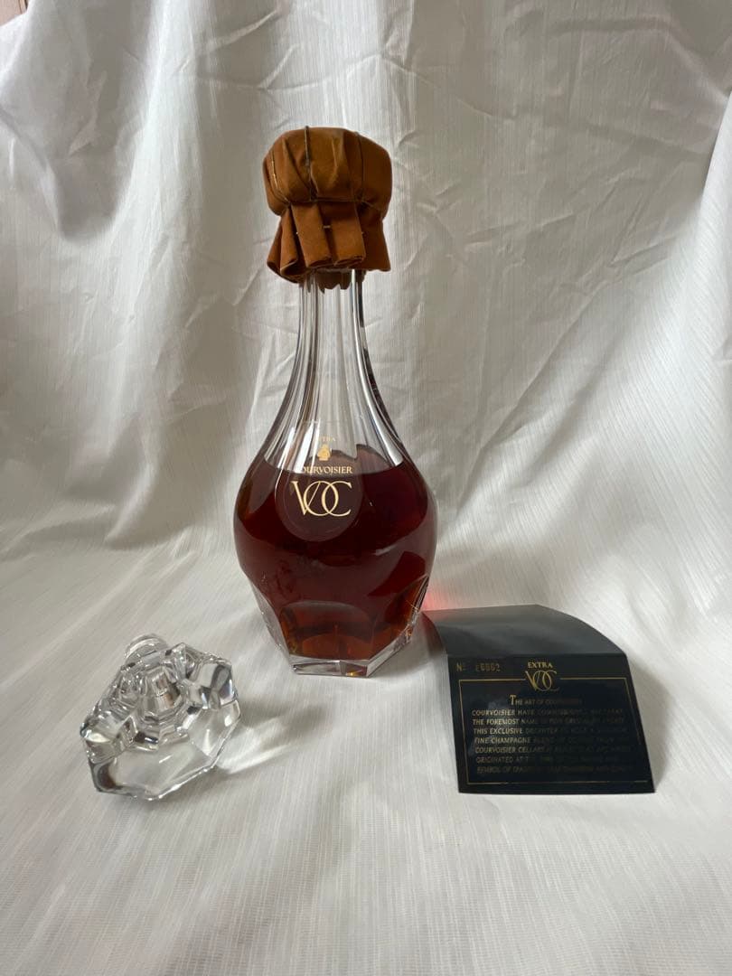 バカラボトル　クロボアジェVOC【未開封】750ml ブランデー　替え栓・箱付き