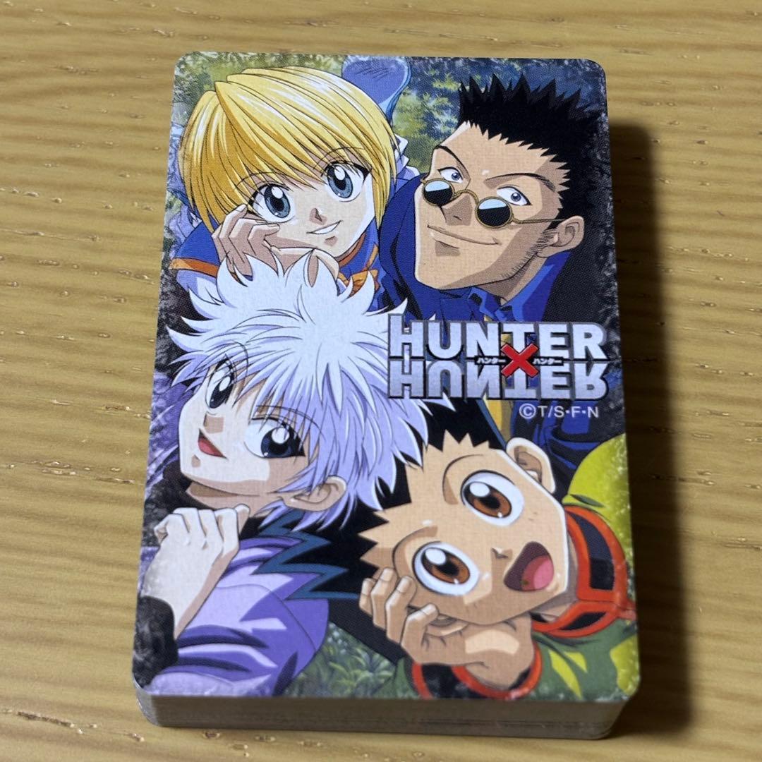 HUNTER×HUNTER ハンター協会公認トランプ　ゴールド　ハンターハンター