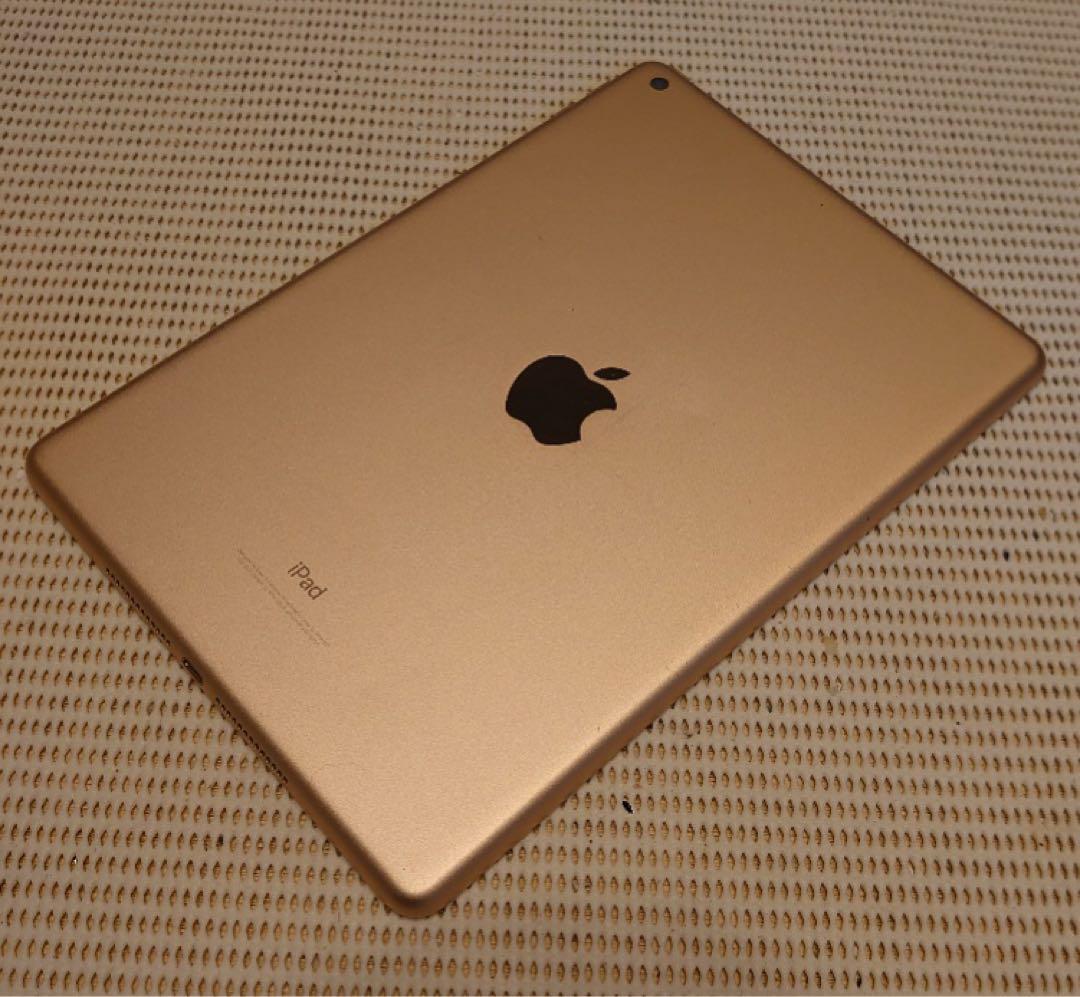 完動品iPad第6世代(A1893)本体128GBゴールド送料込3JMVT