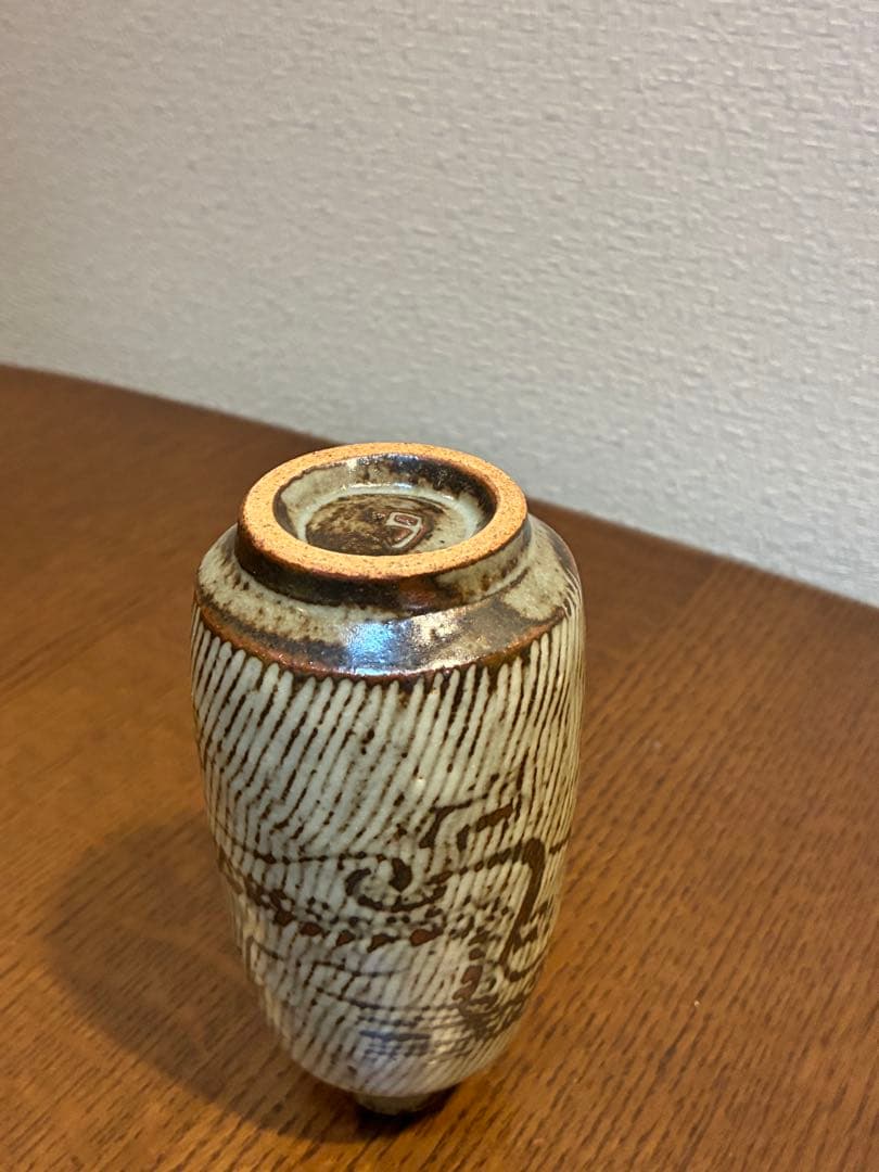 値下げ‼️酒器　人間国宝　島岡達三 昇龍徳利 石洞山人 絵付 共箱