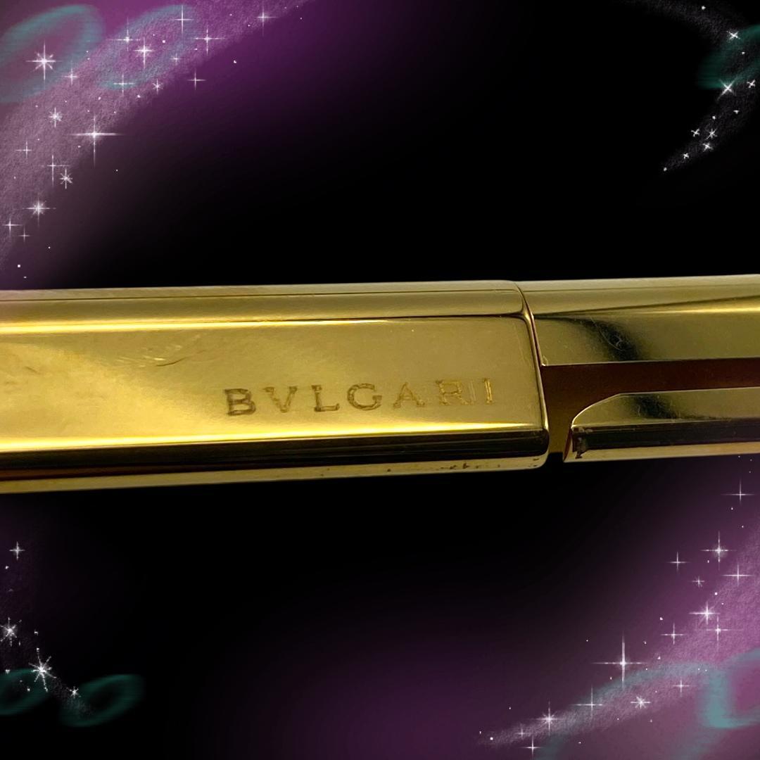 《美品》 ブルガリ ボールペン ツイスト式 ゴールド
