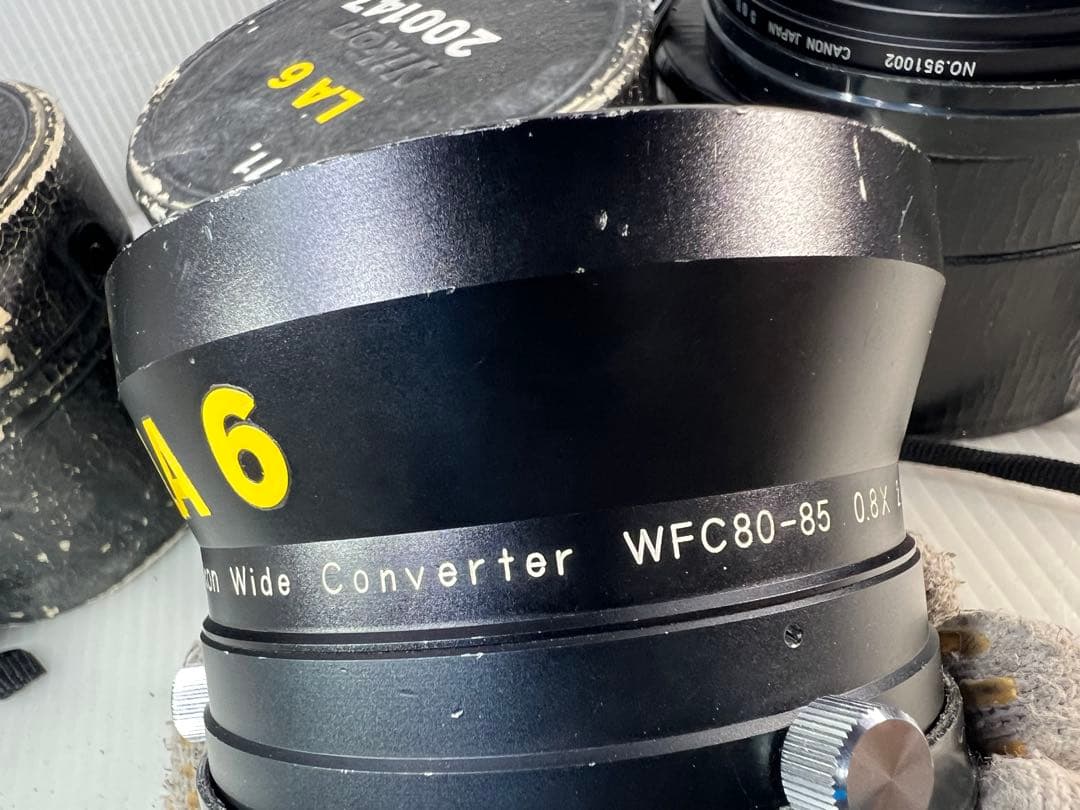 LA2 LA6 単焦点レンズ 4本セット