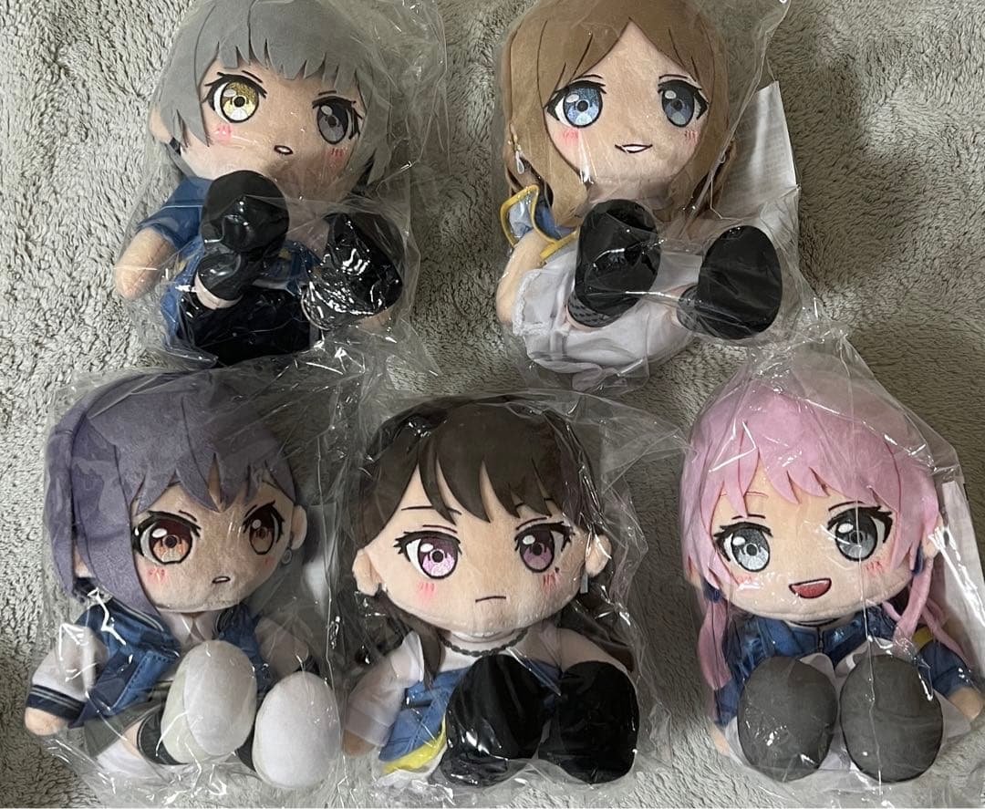 バンドリ MyGO!!!!! グッドスマイルカンパニー ぬいぐるみ 5人セット