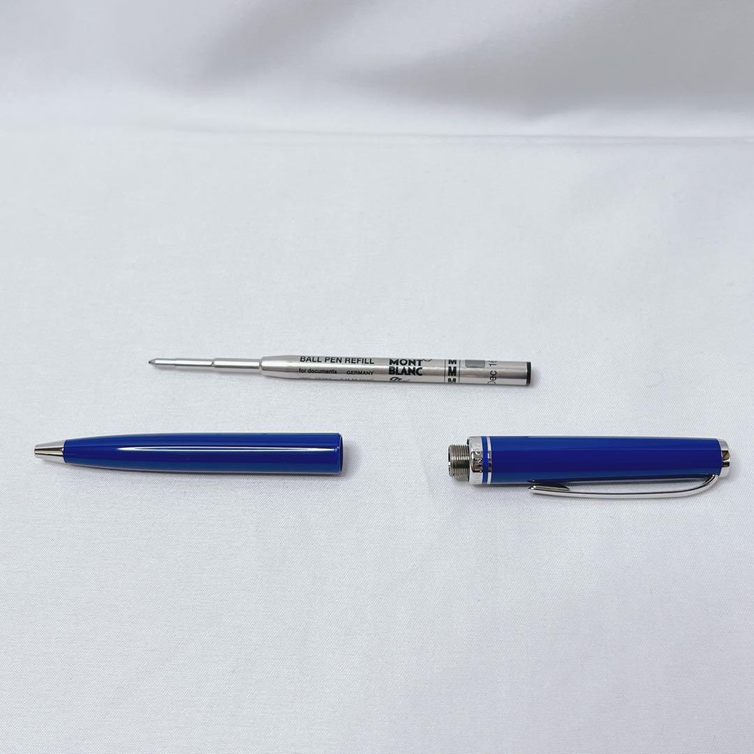 MONTBLANC モンブラン　クルーズコレクション　ボールペン　ブルー