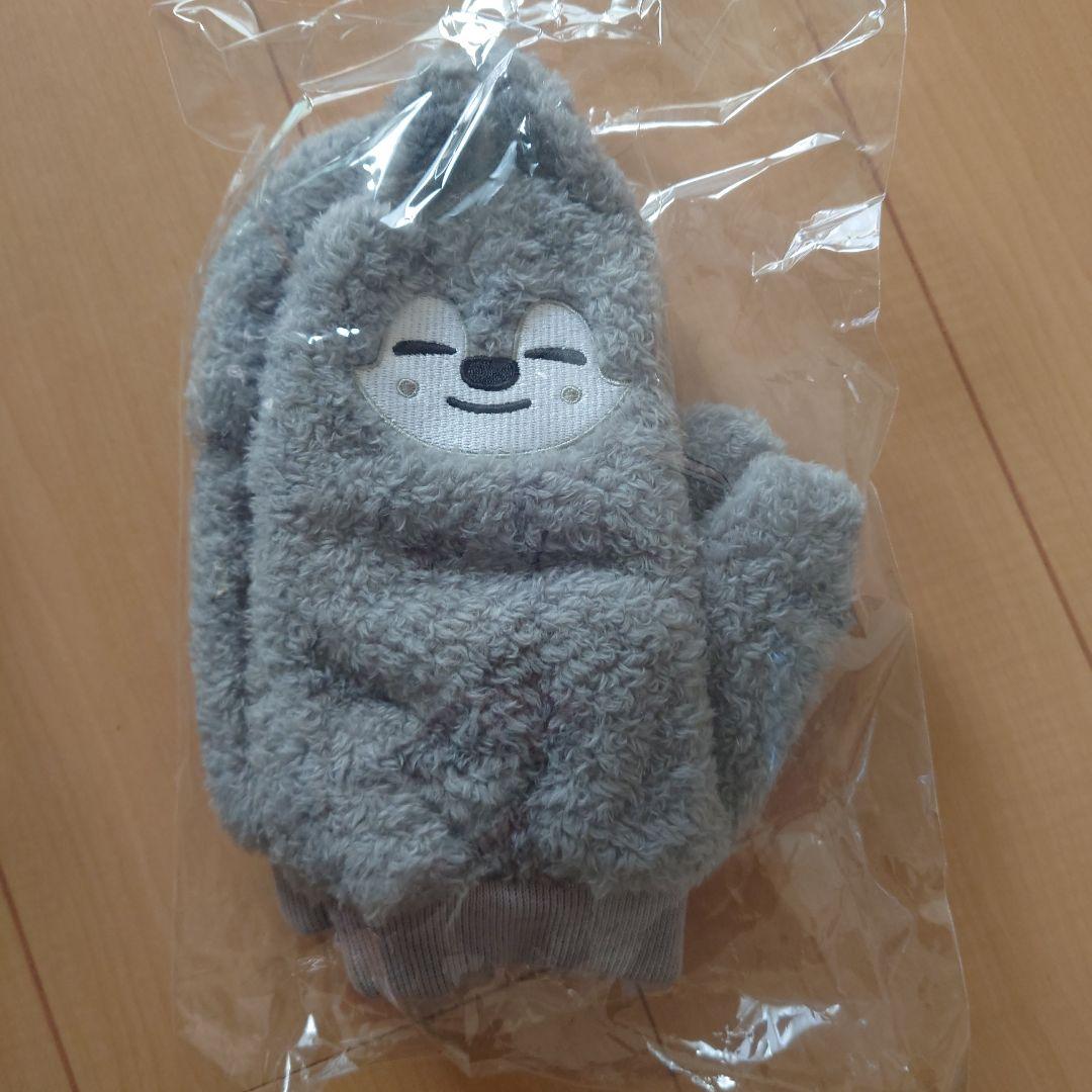 Stray Kids SKZOO ボアキャップ　手袋