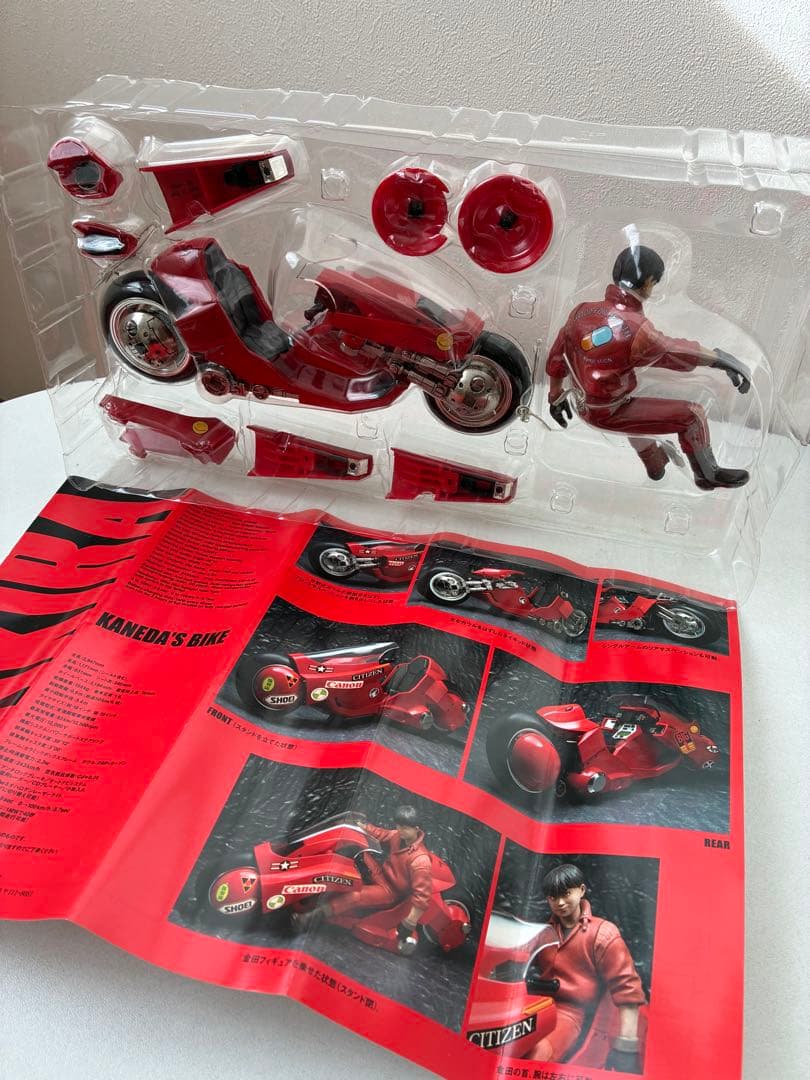 ポピニカ魂AKIRA金田のバイクフィギュア