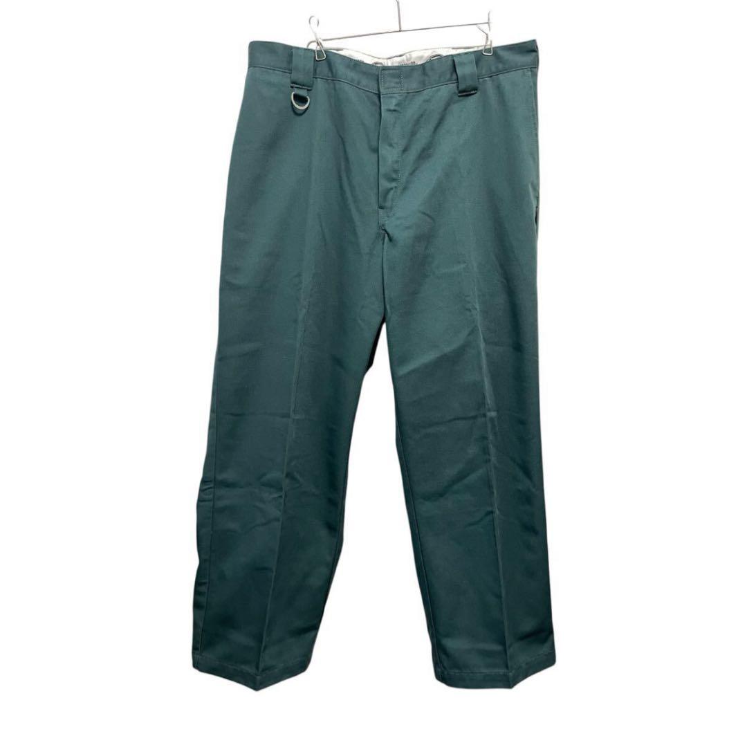 NEIGHBORHOOD x DICKIES ワイドパンツ Lサイズ グリーン