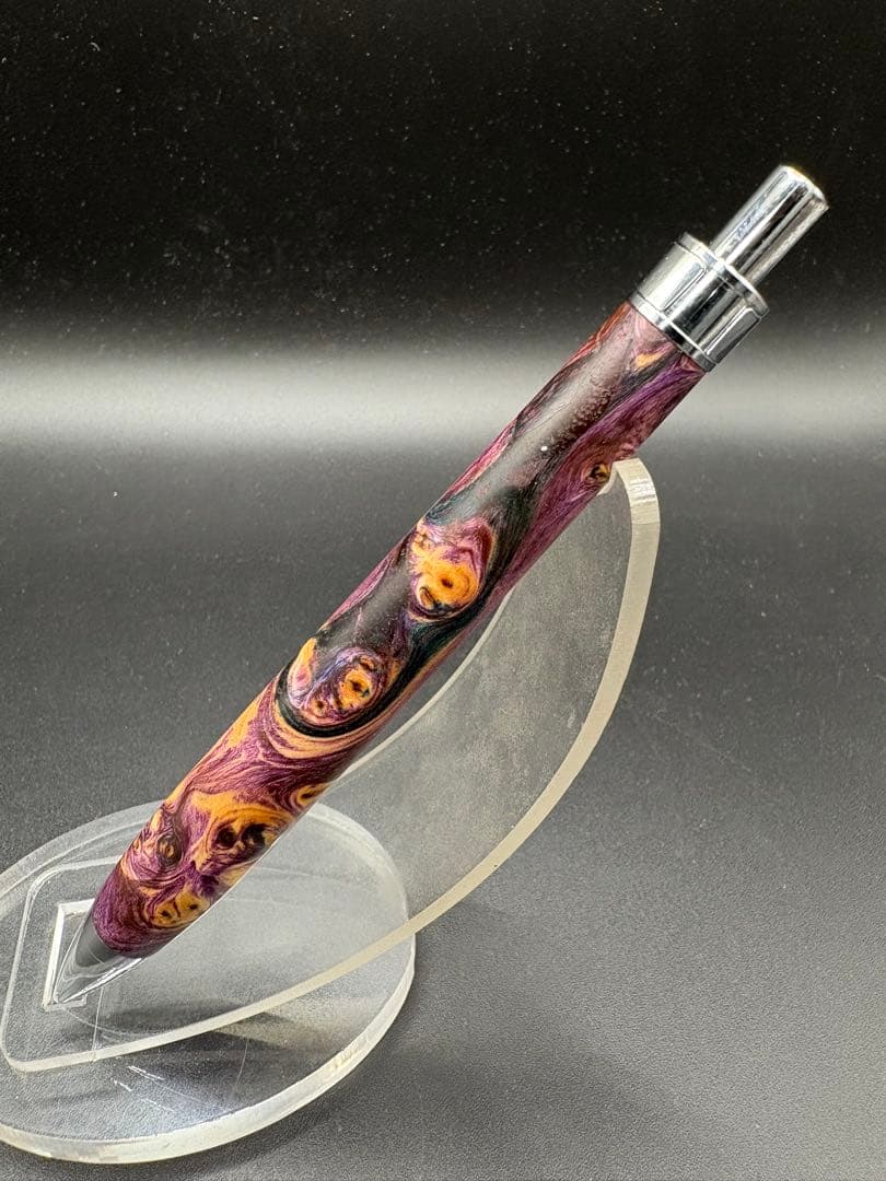 559スタビライズドウッドバーチバール　木軸シャーペン　ボールペン