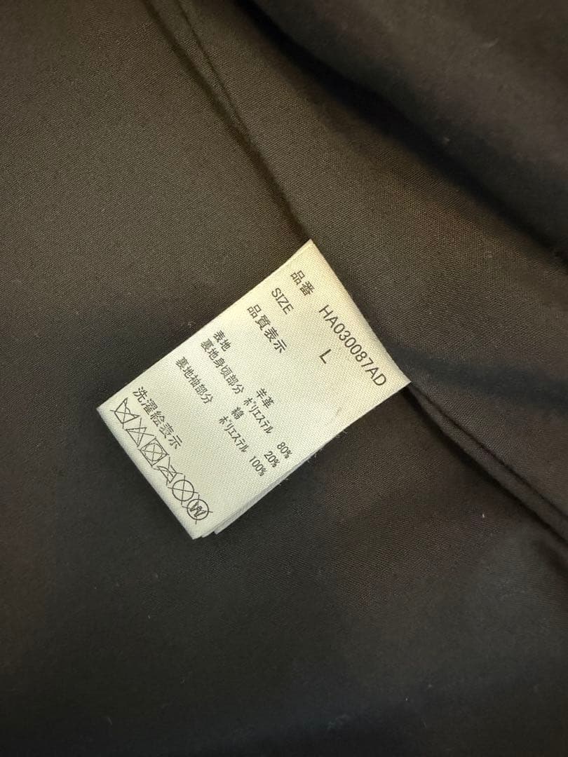 HARE シングルライダースジャケット　Lサイズ　本革　HA030087AD