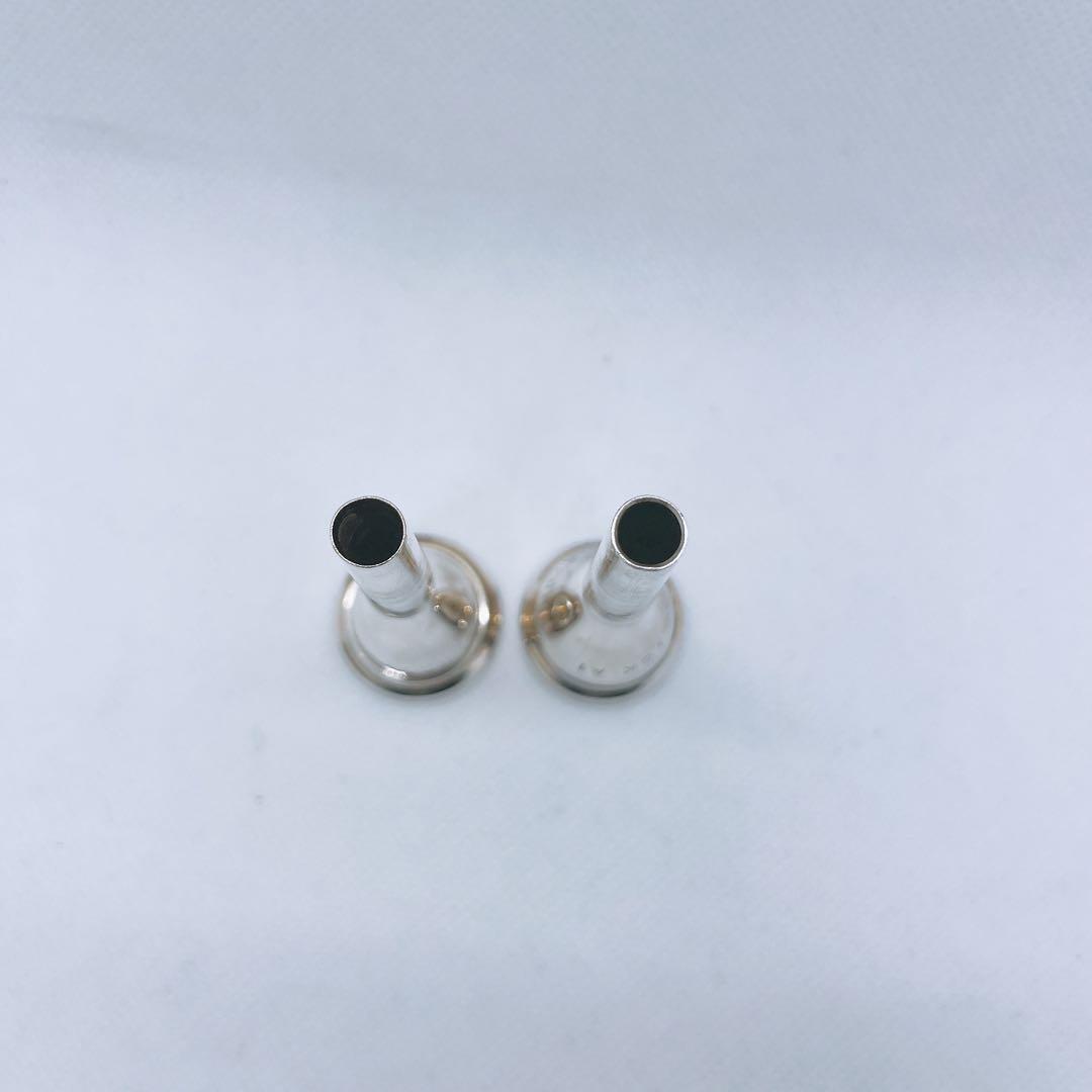 フレンチホルンマウスピース 2個セット スヌーピーケース付き