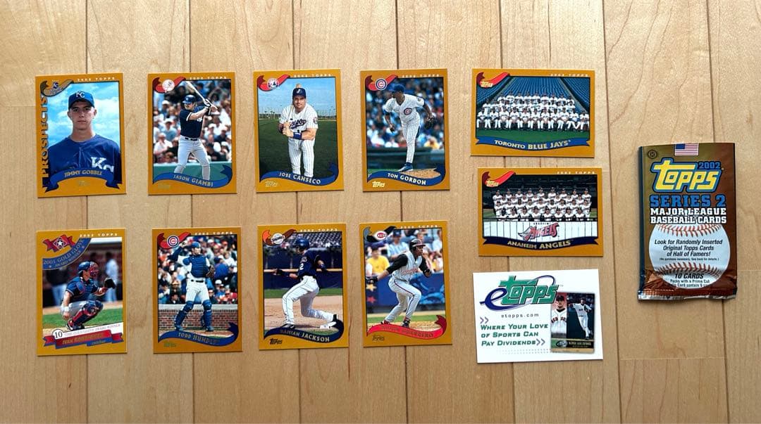 再値下げ　MLB 野球カード　ジアンビー　カンセコ　ほか