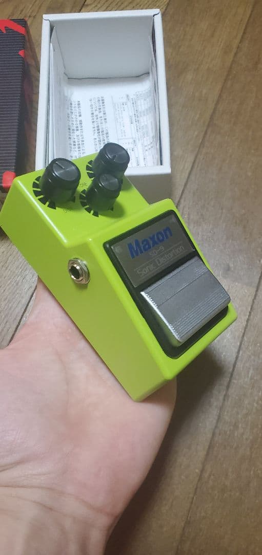 Maxon SD9 Sonic Distortion グリーン