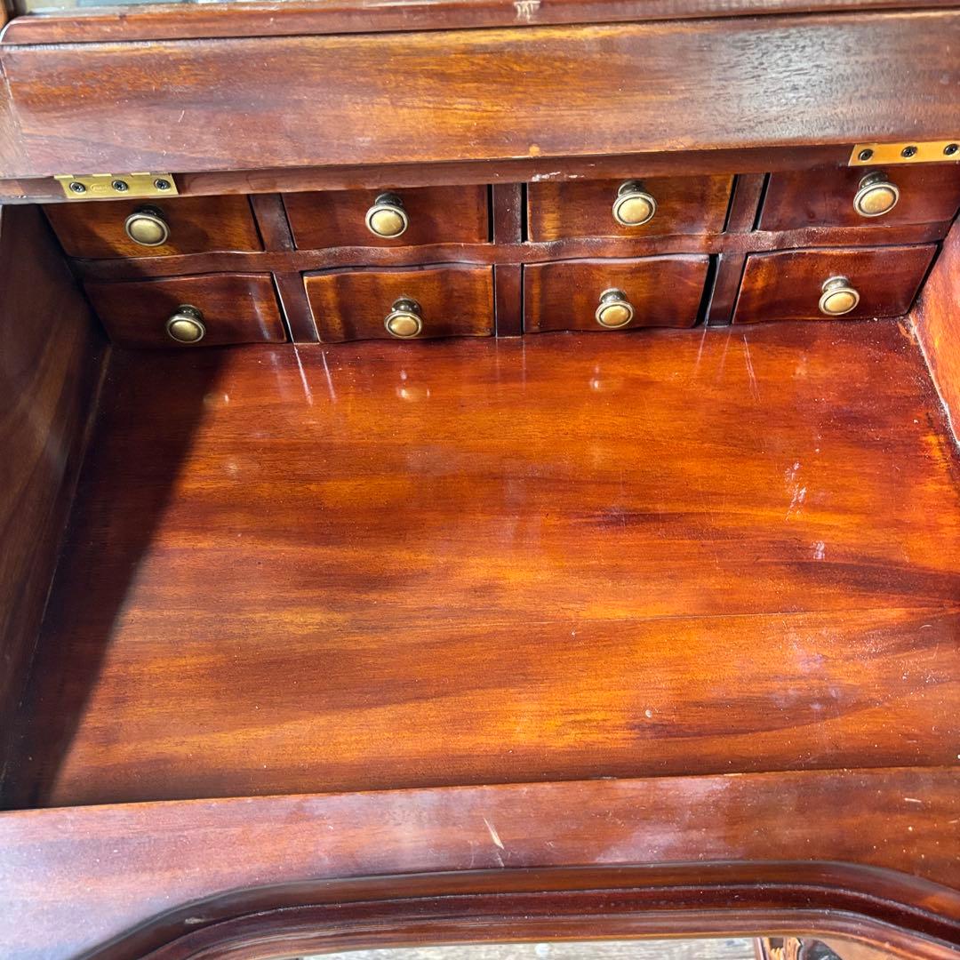 アンティーク調 ミニドレッサーチェスト 鏡台 マホガニー 英国